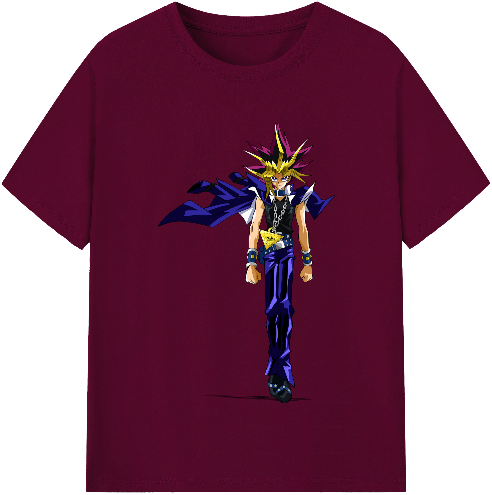 （画像用） 遊☆戯☆王 Yu-Gi-Oh! レディースカジュアルプリントTシャツ（綿100％）